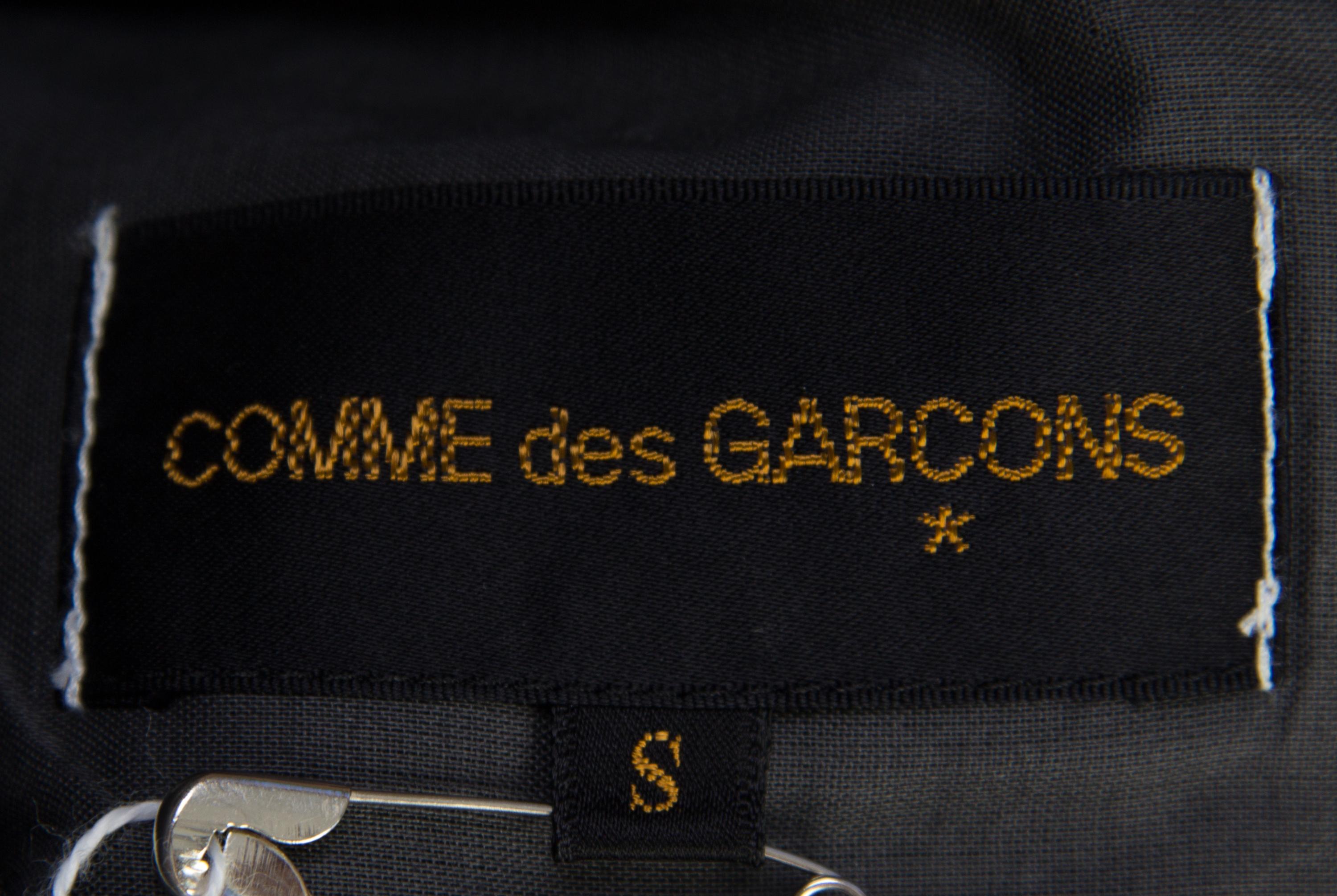 A Comme des Garcons Gray Cotton Dress, Size S.