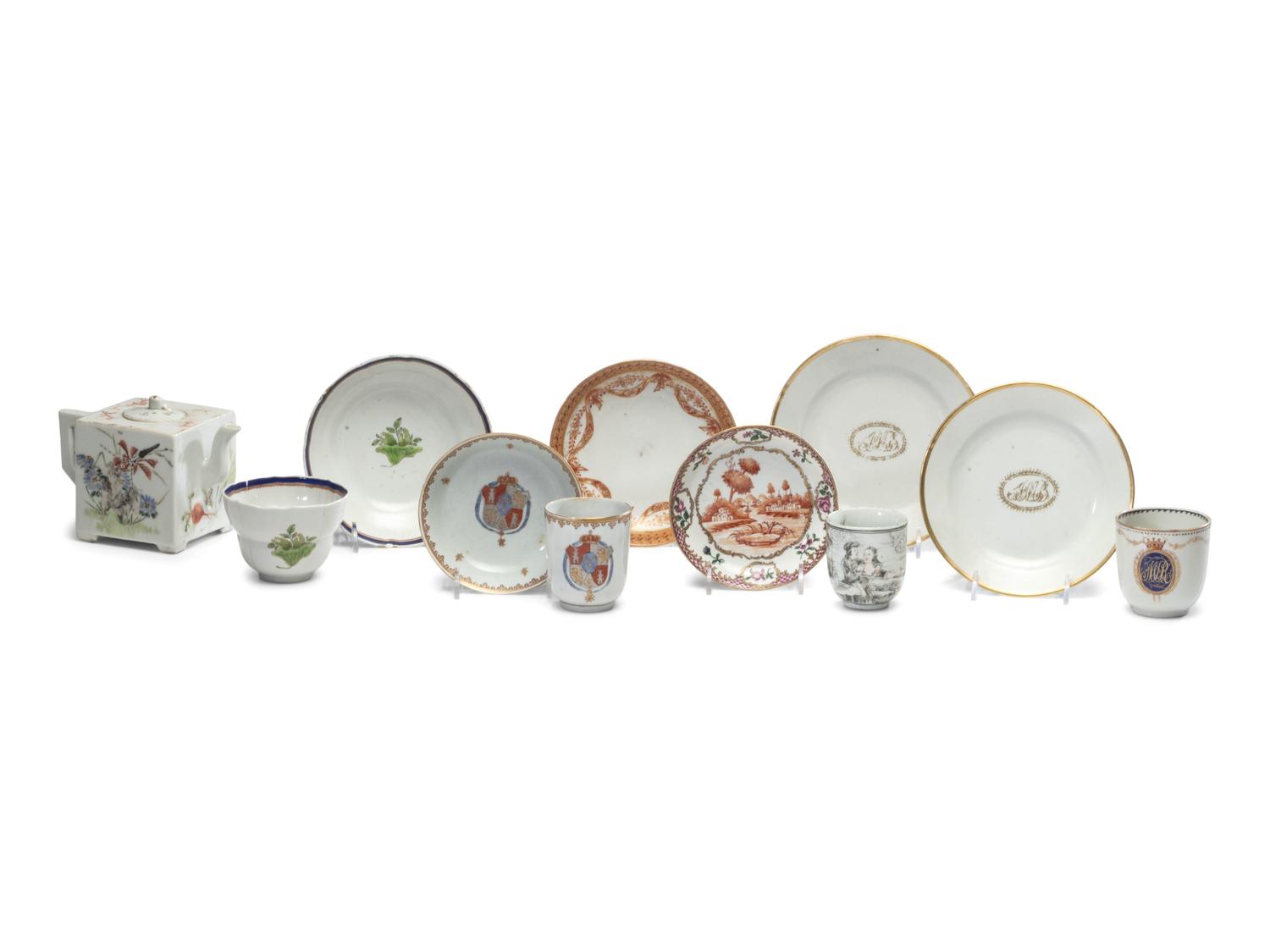 A Collection of Chinese Export Porcelain Articles