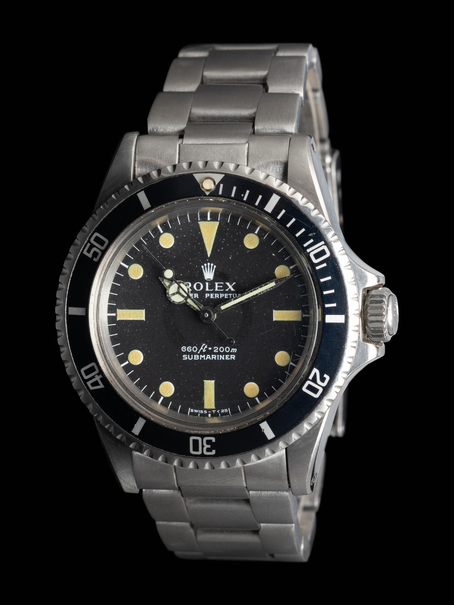 ROLEX, REF. 5513 STAINLESS STEEL 'SUBMARINER' WATCH