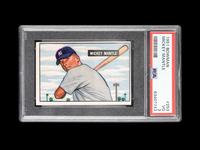 A 1951 Bowman Mickey Mantle Rookie Baseball Card No. 253 (PSA 3 VG)