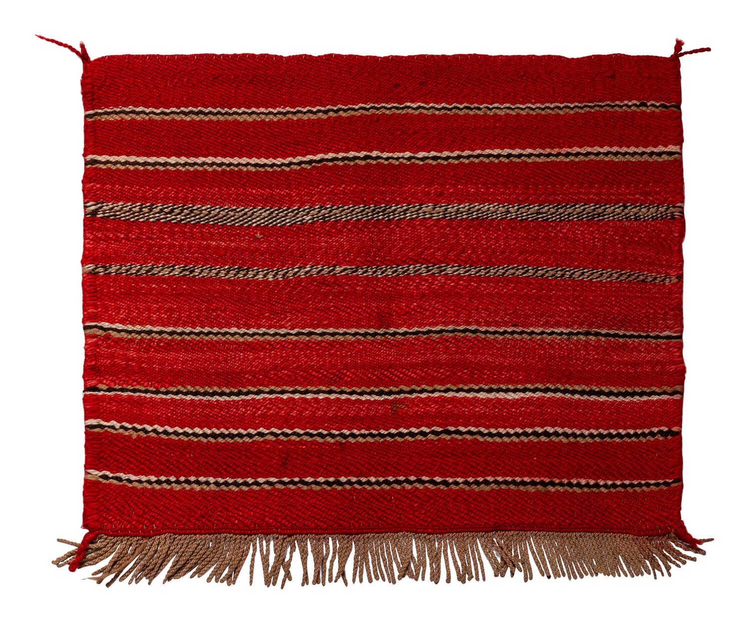 Navajo Diagonal Twill Single Saddle Blanket / Rug