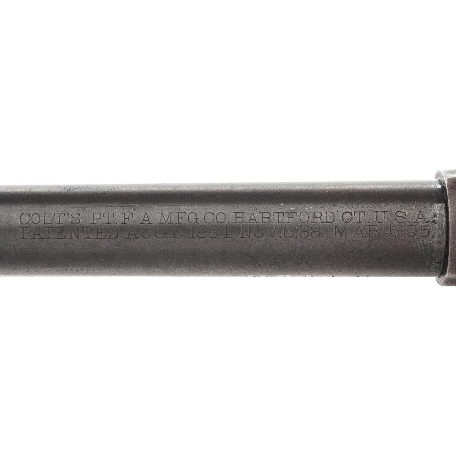 [CAPONE, Alphonse ("Al") (1899-1947)]. Colt New Army & Navy Revolver Model of 1896.