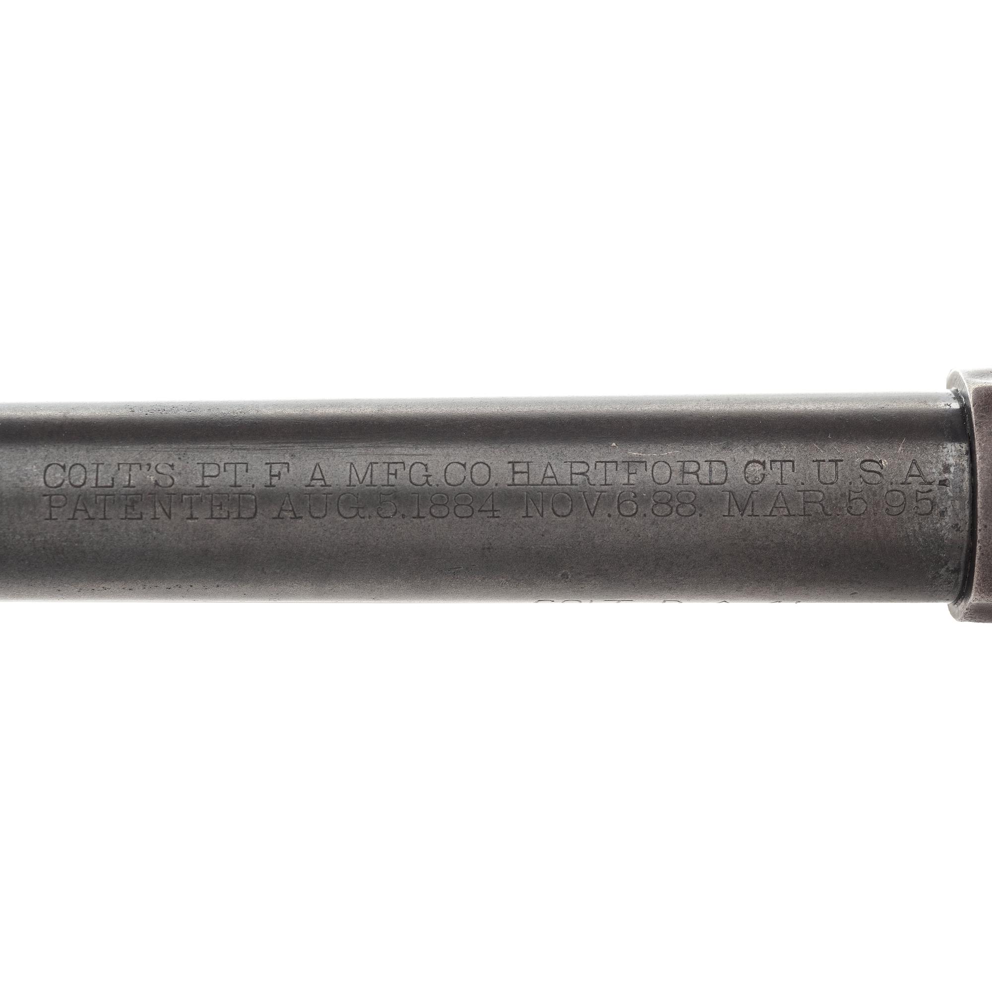[CAPONE, Alphonse ("Al") (1899-1947)]. Colt New Army & Navy Revolver Model of 1896.