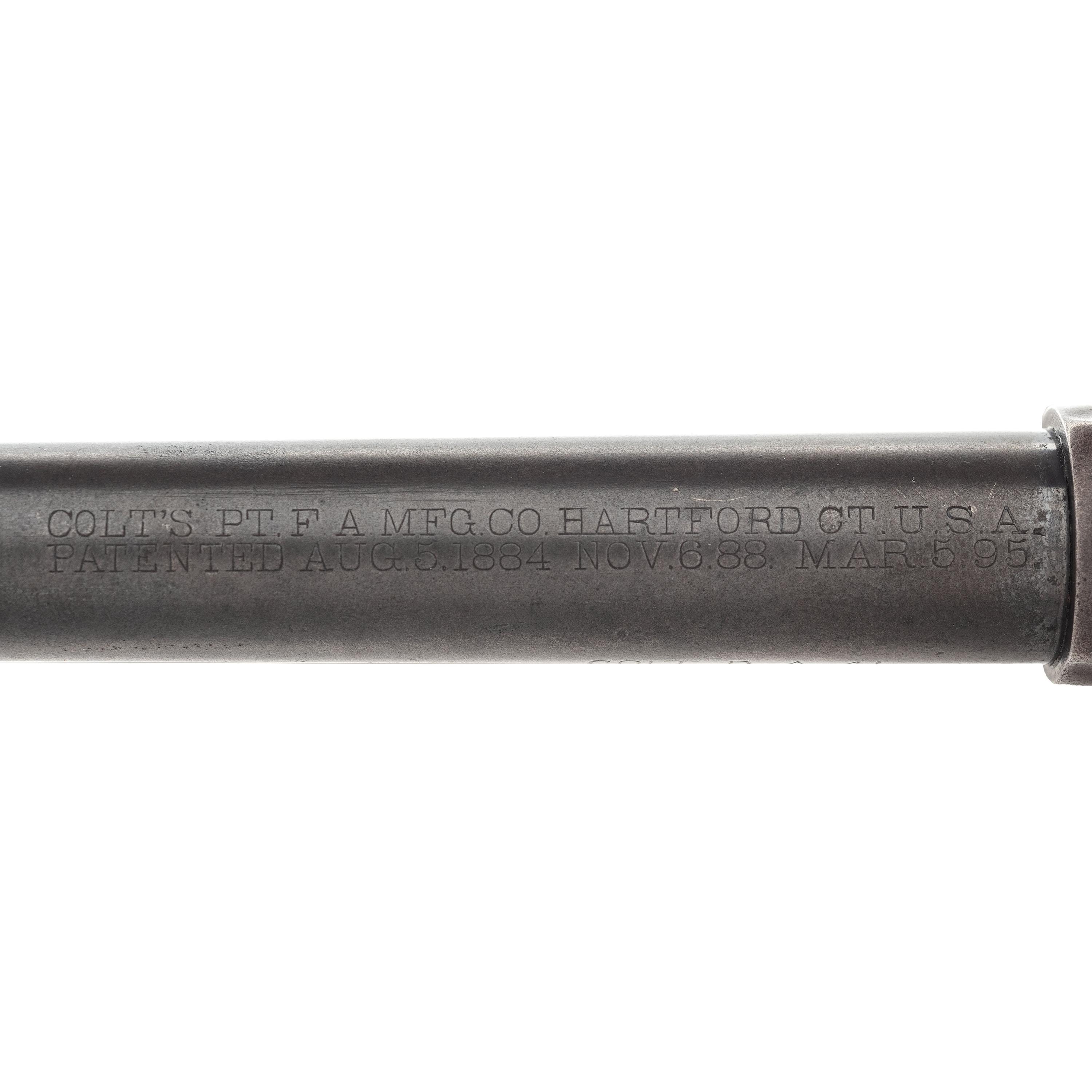 [CAPONE, Alphonse ("Al") (1899-1947)]. Colt New Army & Navy Revolver Model of 1896.
