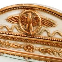 An Italian Neoclassical Style Painted and Parcel Gilt Three-Piece Seating Suite