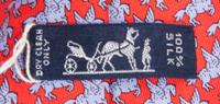 A Group of Three Hermes Silk Ties,
