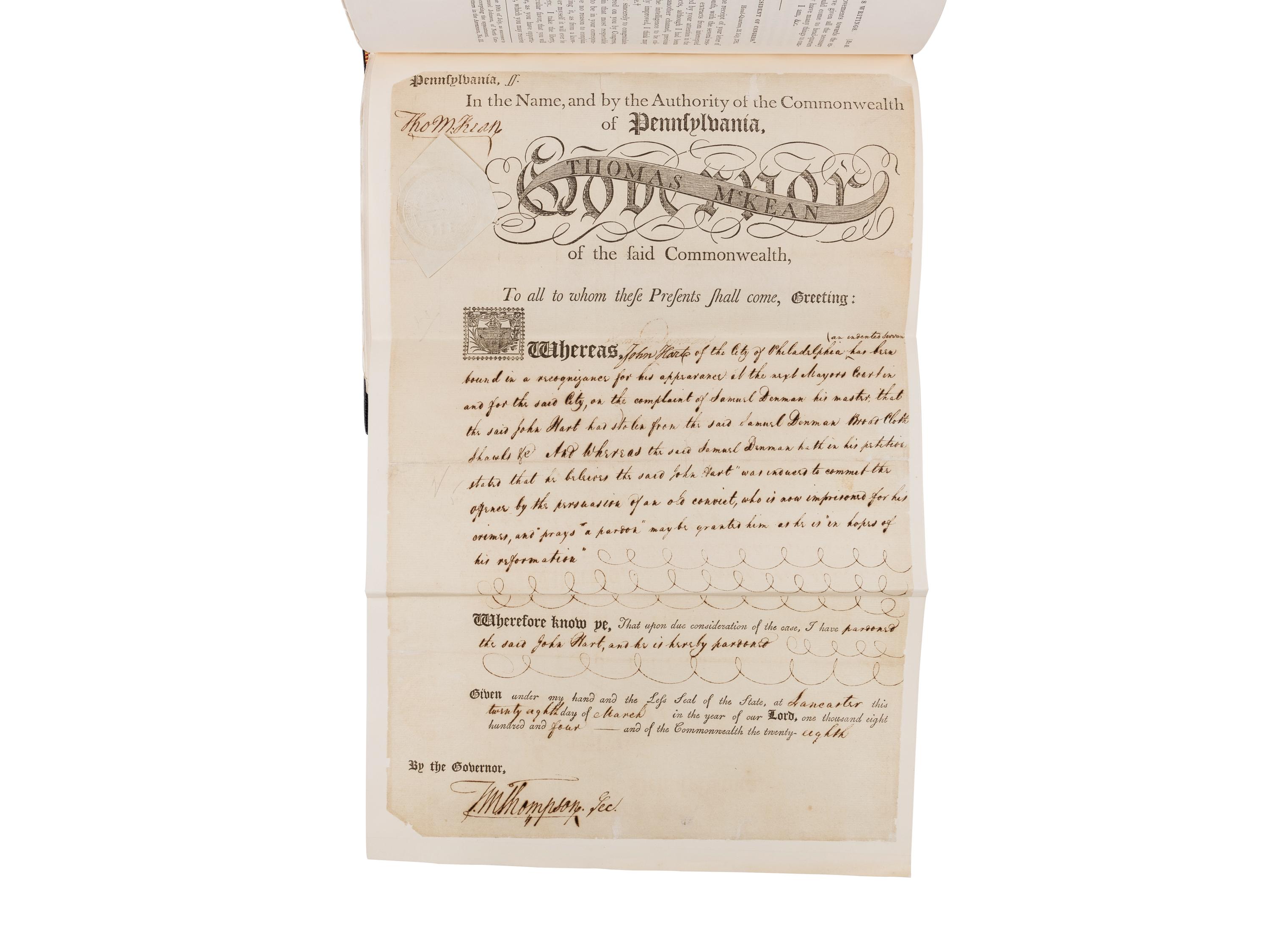 WASHINGTON, George (1732-1799). The Writings of George Washington . Jared Sparks, editor. Boston: American Stationers' Company, John B. Russell, 1837.