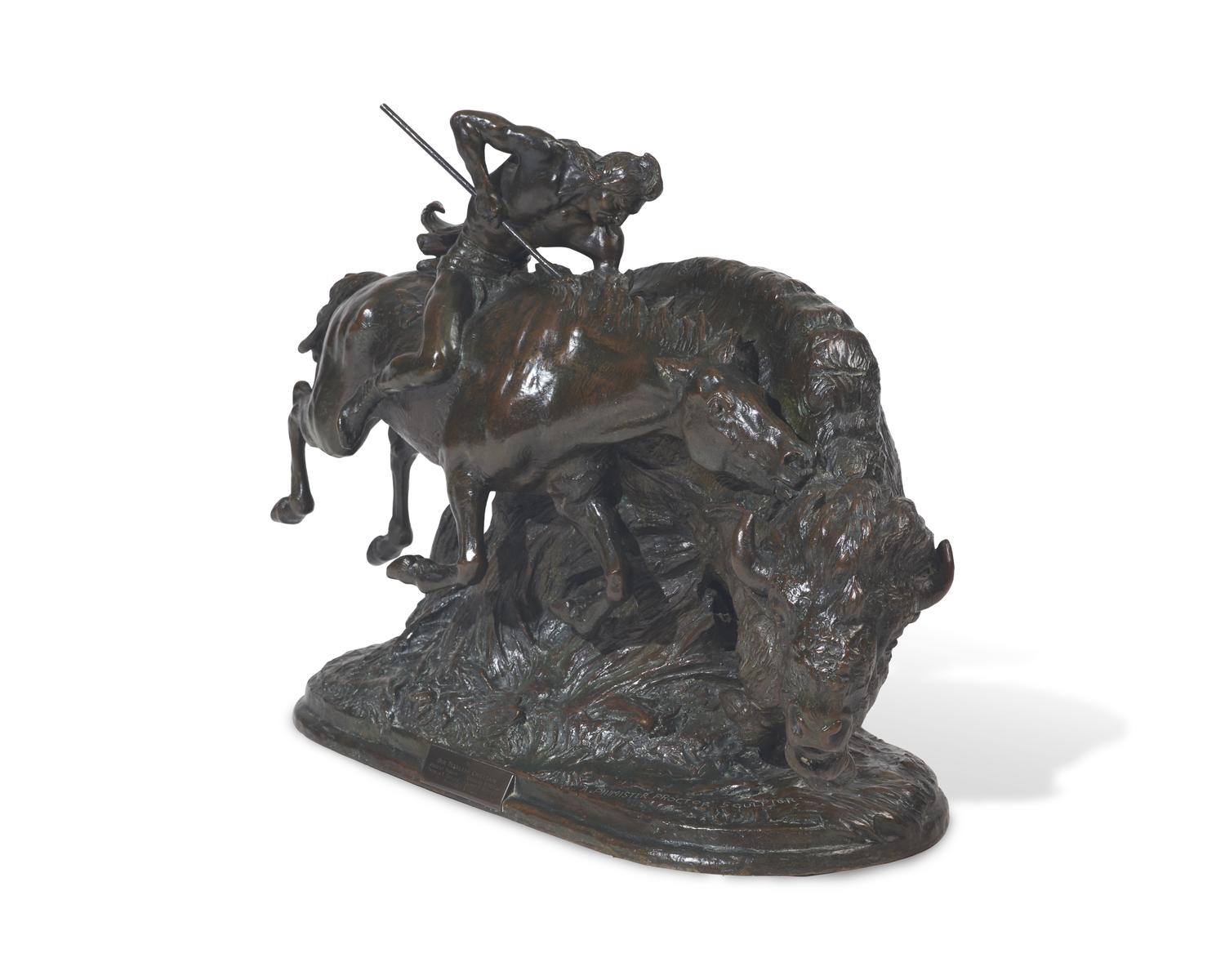 Pursuit of the King of the Herd, conceived 1914, cast c. 1917