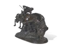 Pursuit of the King of the Herd, conceived 1914, cast c. 1917