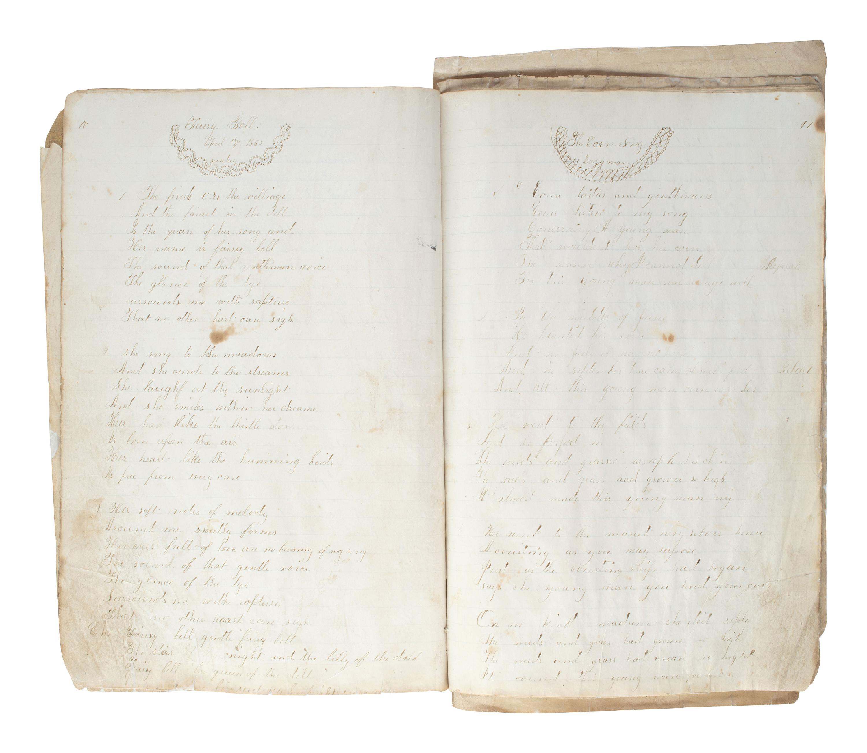 [NORTH DAKOTA-MINNESOTA]. 19th and early 20th-century diaries & ledgers regarding Upper Midwest.