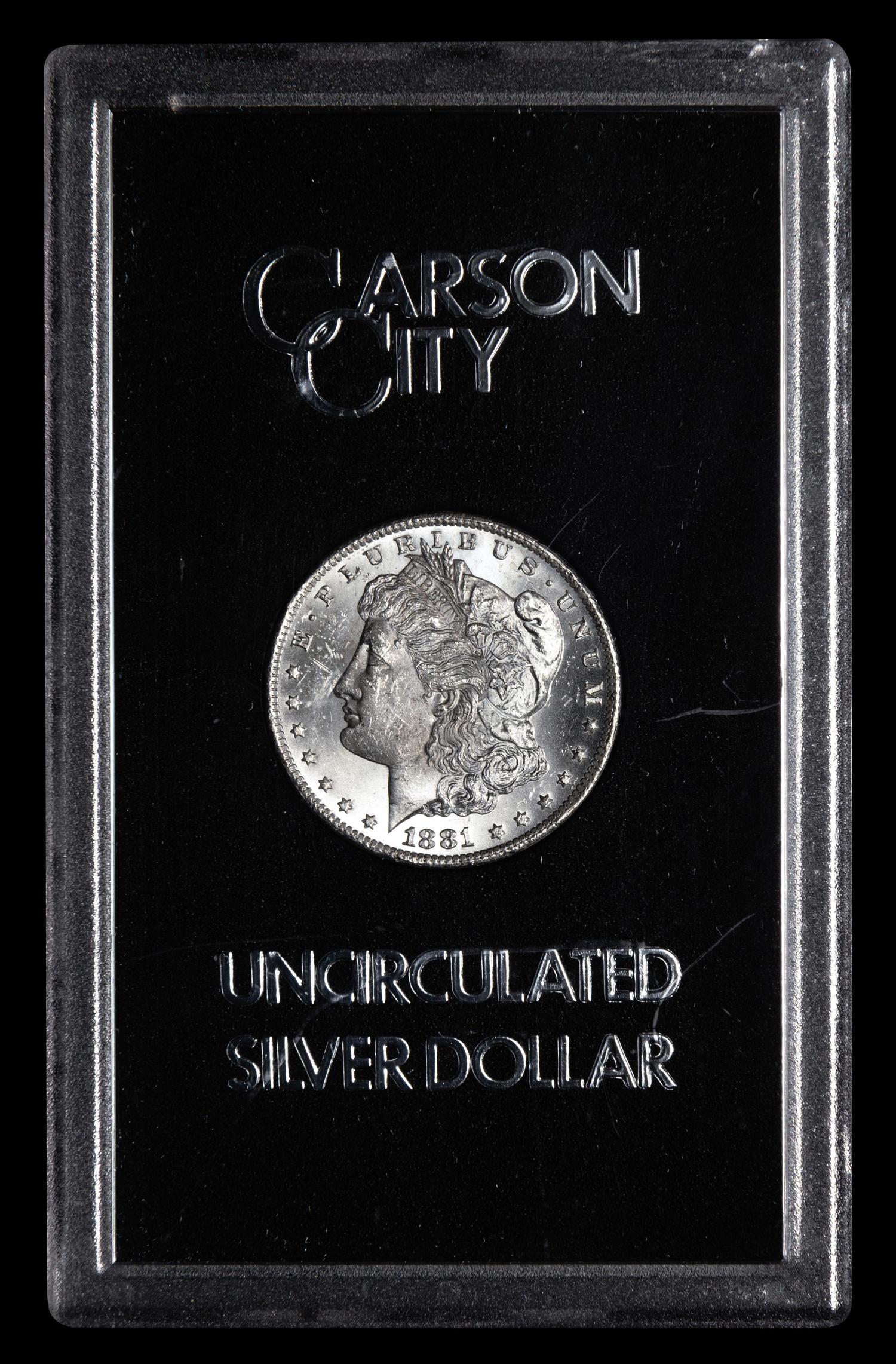 An 1881-CC GSA: Morgan $1 Coin