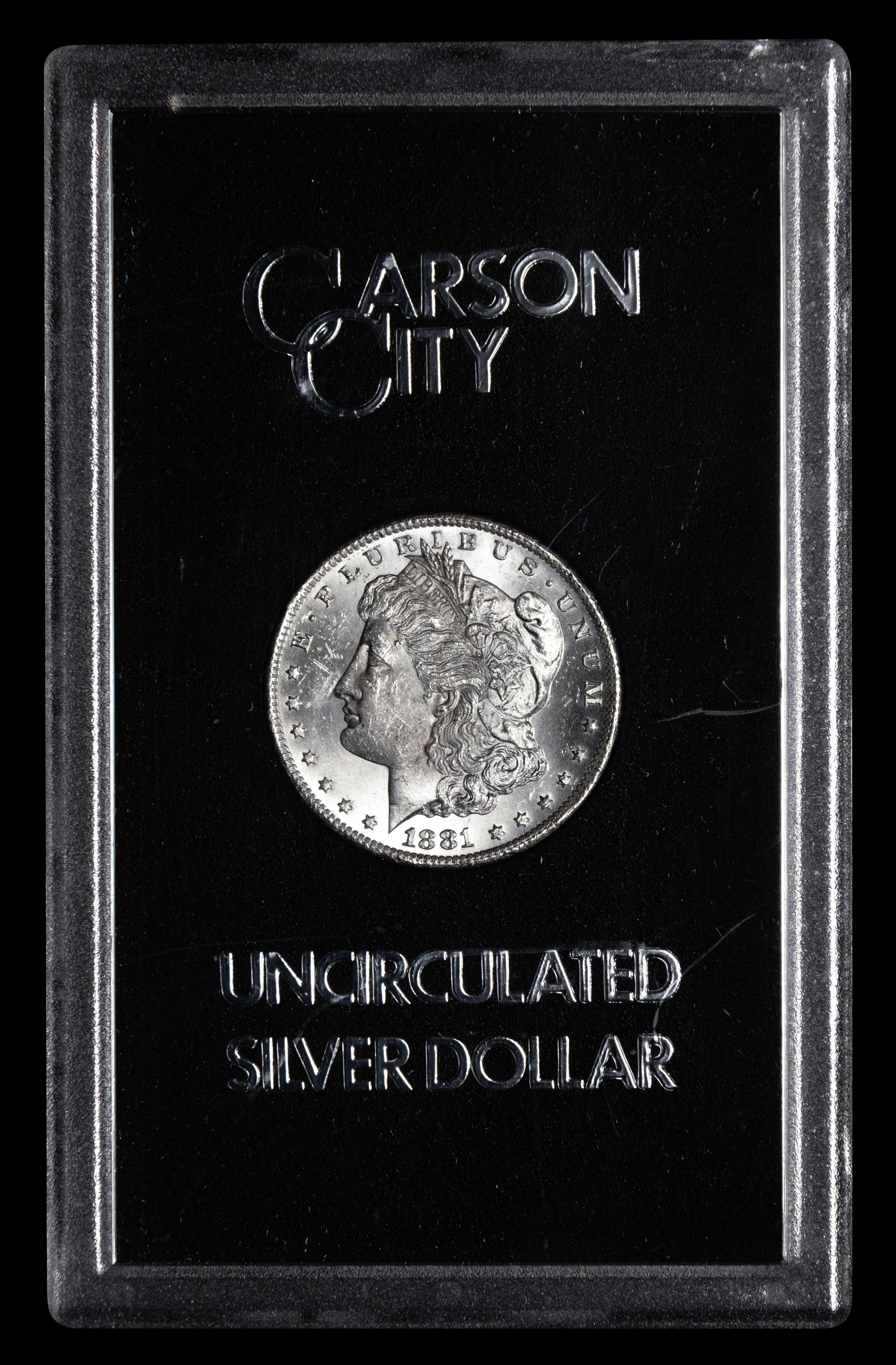 An 1881-CC GSA: Morgan $1 Coin