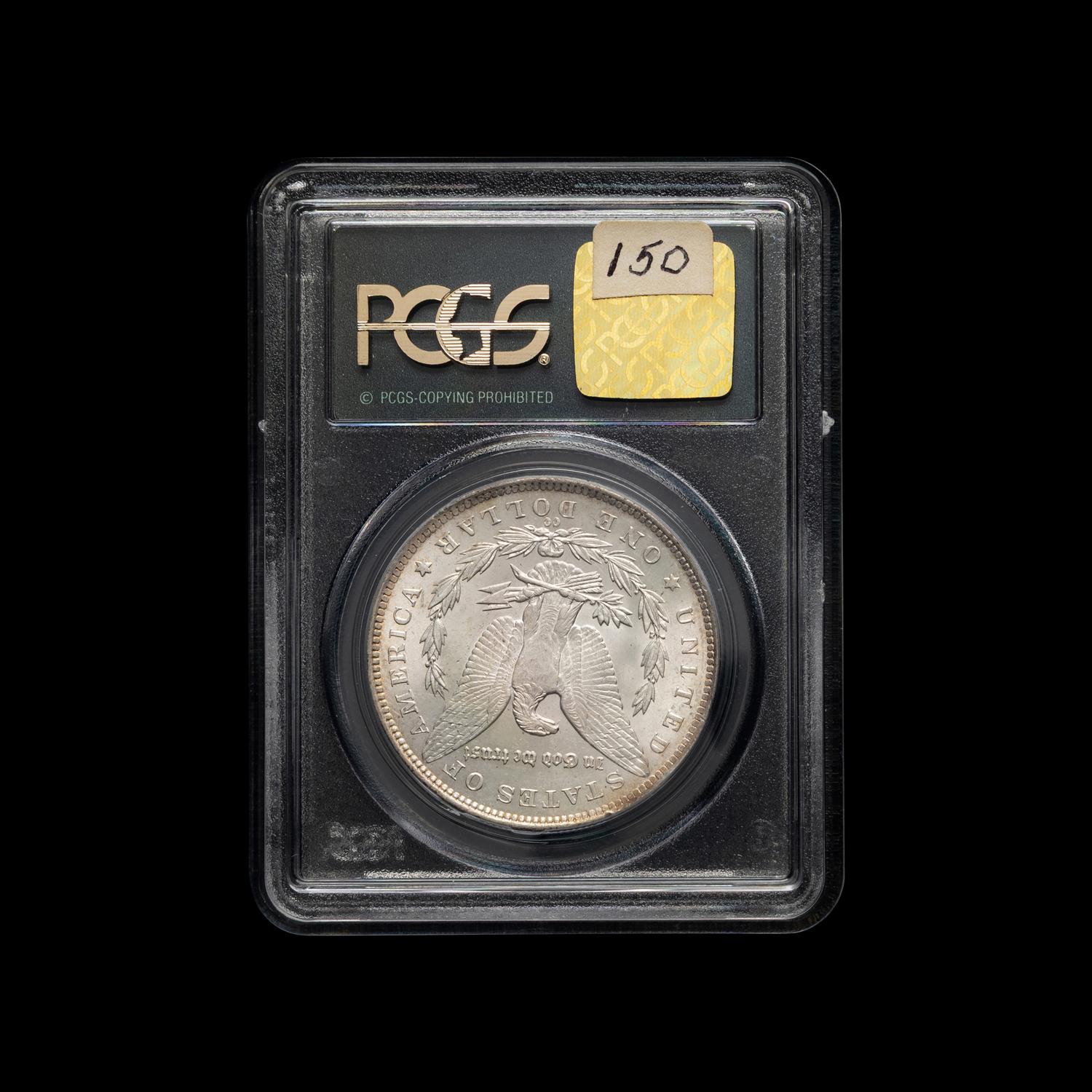 An 1891-CC Morgan $1 Coin (PCGS MS62)