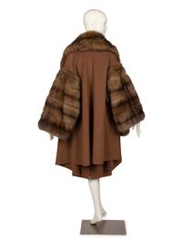Christian Dior Haute Couture Sable and Cashmere Coat and Skirt, Autumn/Winter 1988-89