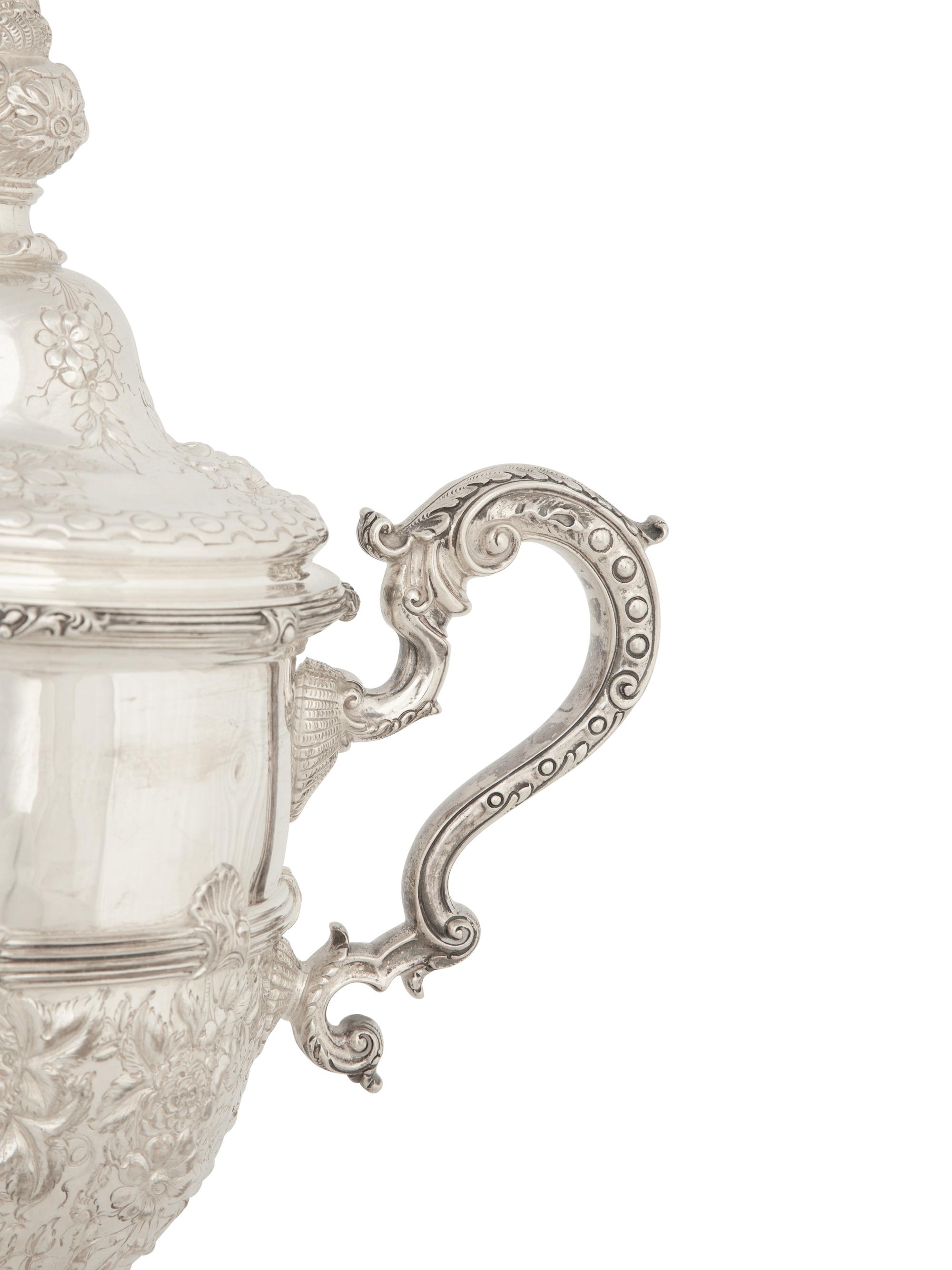 An American Silver Lidded Urn — Black, Starr & Frost, New York, 19th/20th Century
