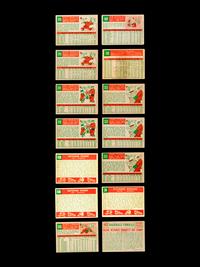 A Group of 335 Assorted 1959 Topps Baseball Cards,