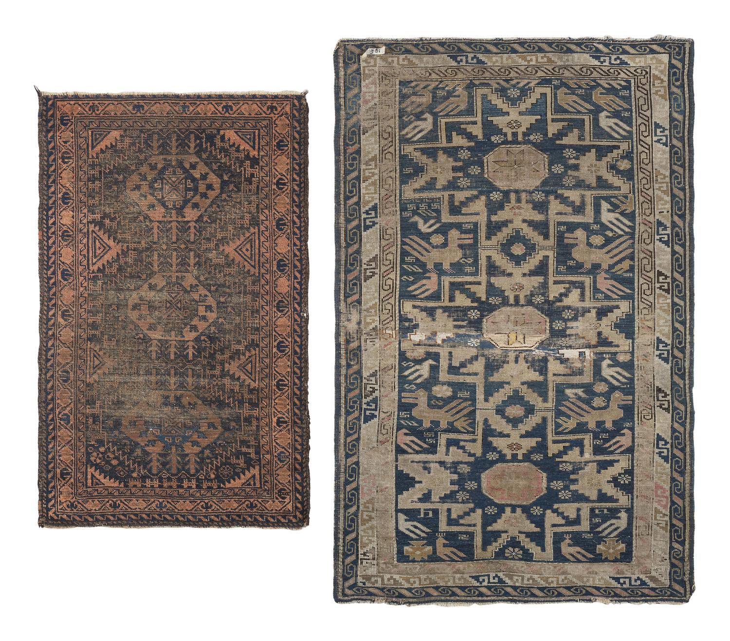 Two Caucasian Wool Rugs
