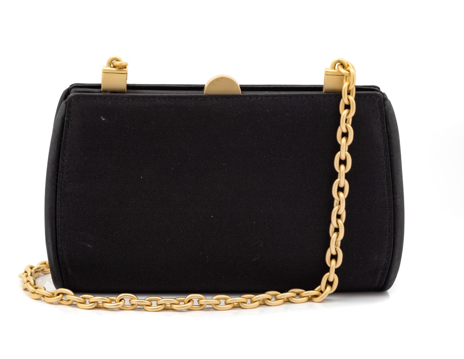 Barry Kieselstein-Cord Satin Purse, 1980-90s