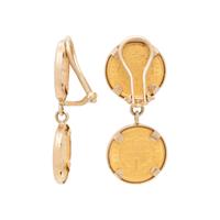 YELLOW GOLD COIN JEWELRY SUITE