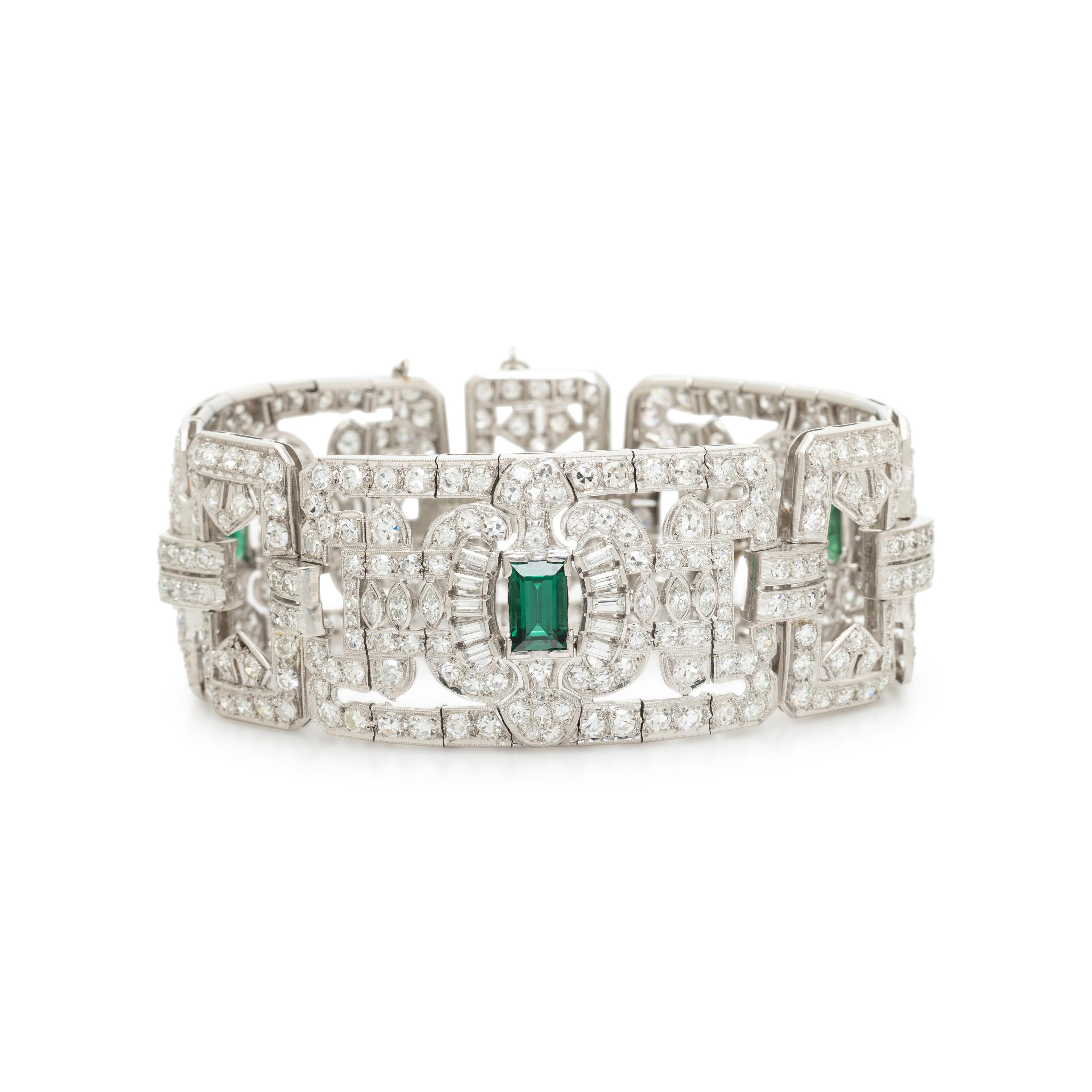 Platinum and Diamond Bracelet