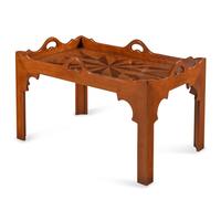 A Georgian Style Parquetry Low Table