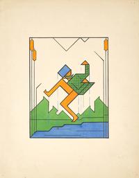 Loeber, Lou. Group of 14 Original Illustrations for "Gouden Vlinders"