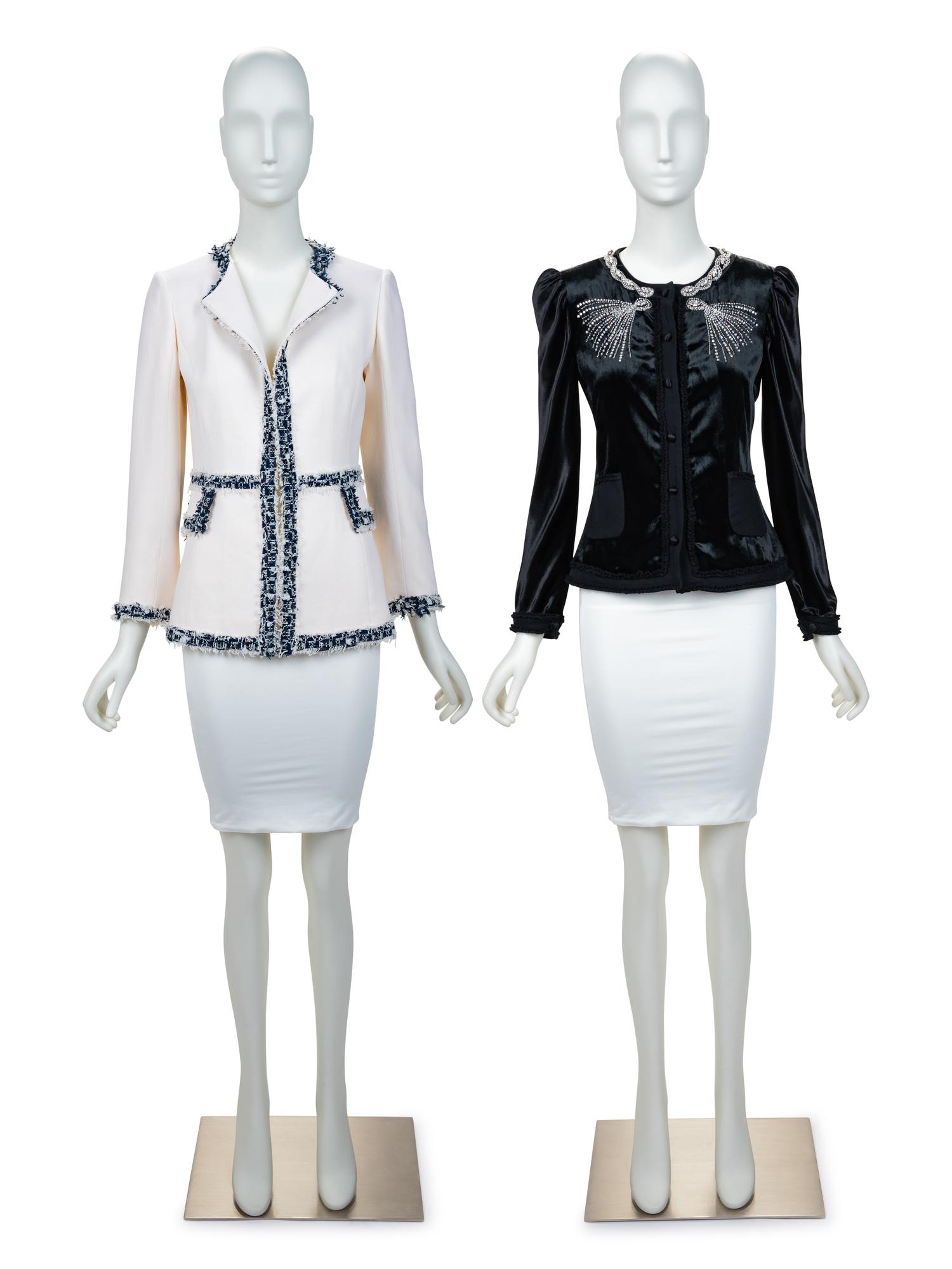 Two Embellished Jackets: One Ungaro, One Oscar de la Renta, 2000-20s