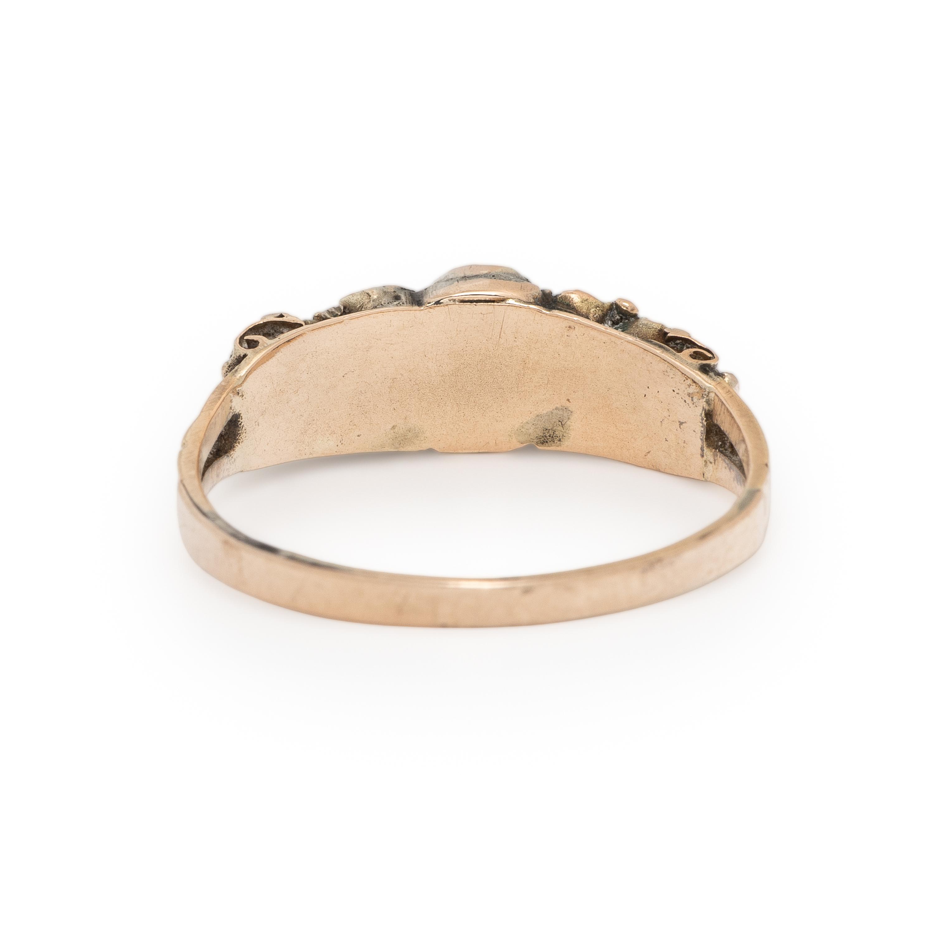 Georgian, Multigem and Yellow Gold Ring