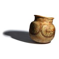 A Kushan Polychrome Vessel