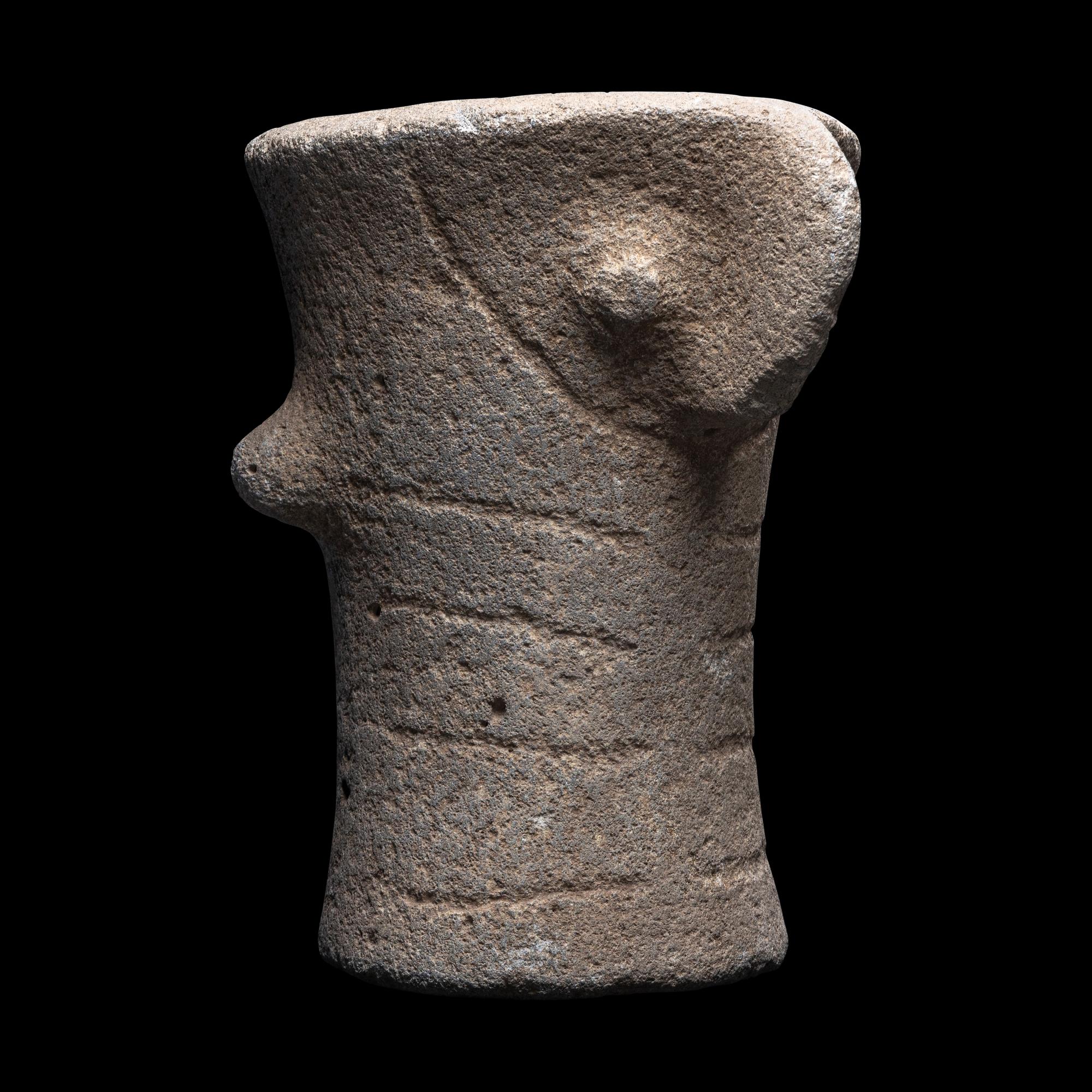 A Syrian Basalt Zoomorphic Altar