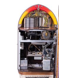 A Wurlitzer Model 1100 Jukebox