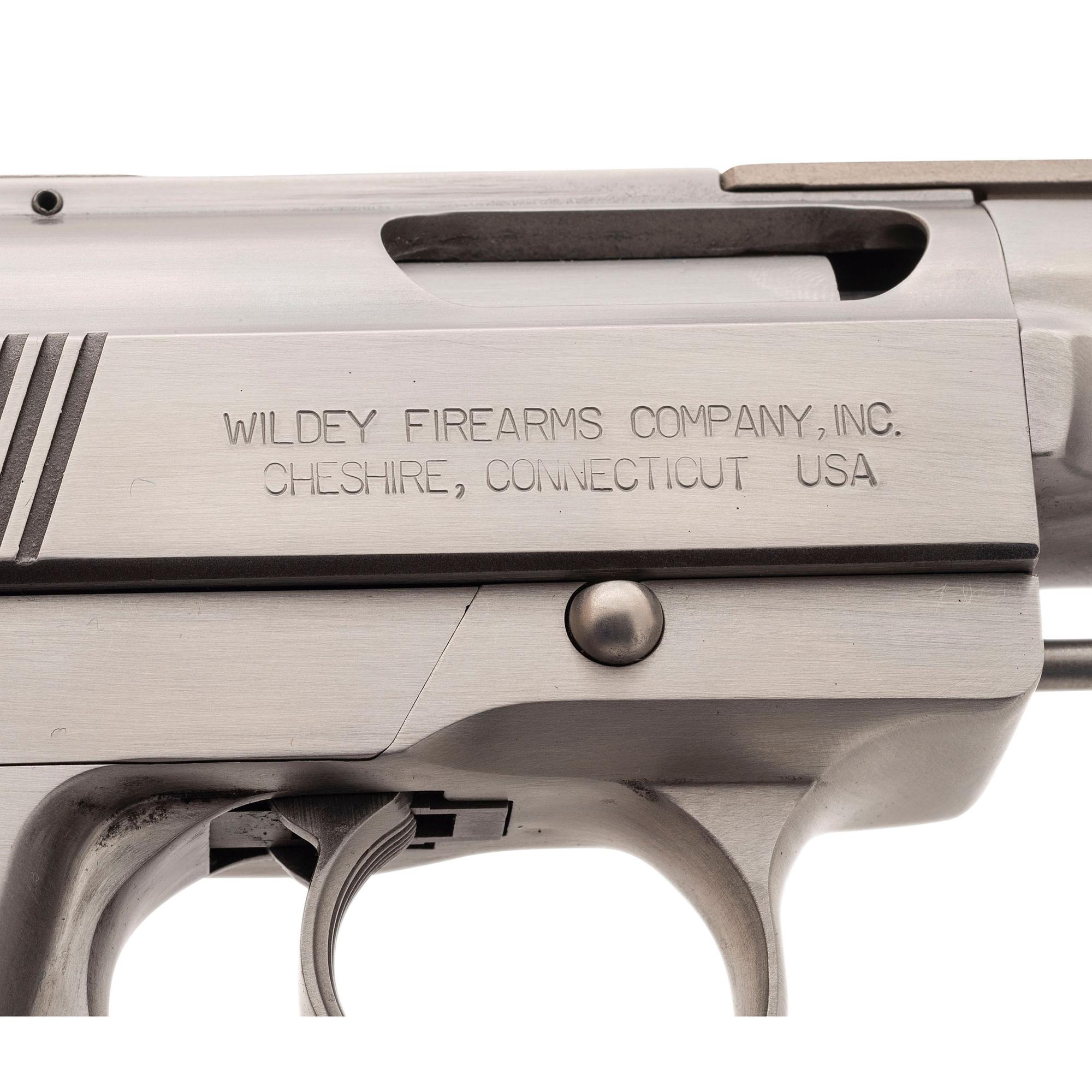 *Cased Wildey Firearms Company Inc .45 Win Mag Semi-Auto Pistol