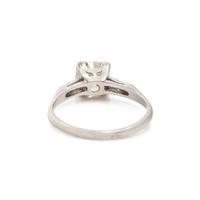 COLORED DIAMOND AND DIAMOND RING