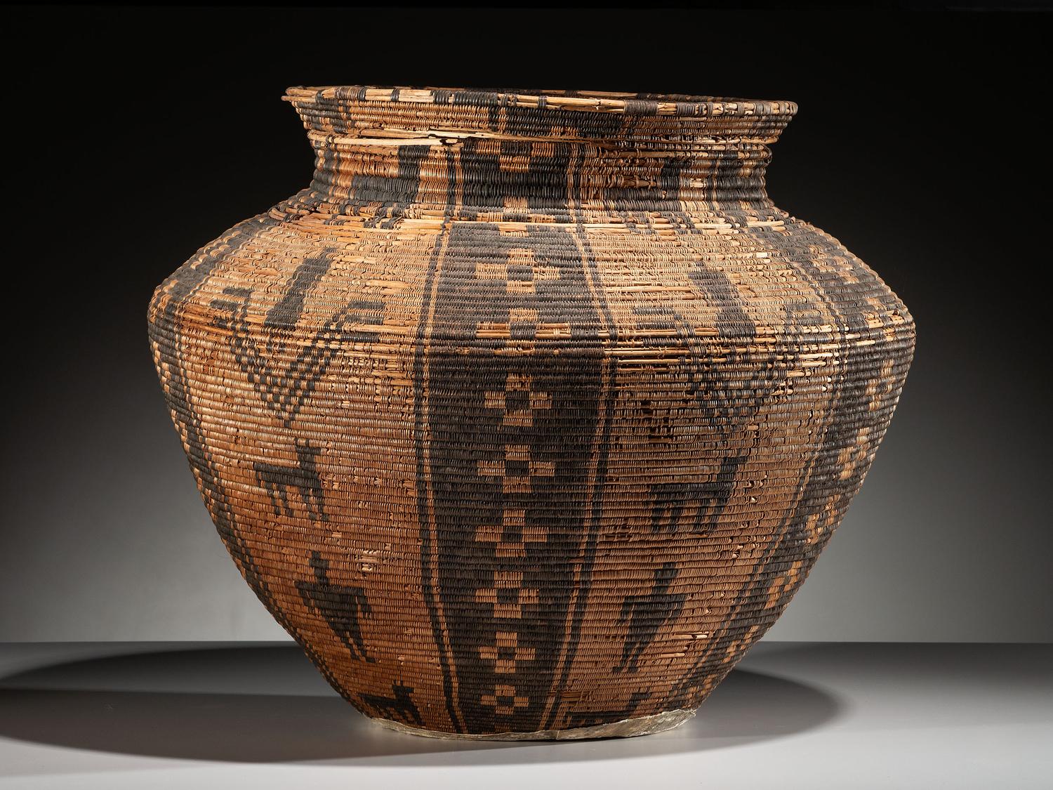 Yavapai Apache Figural Olla