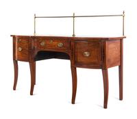 An Irish Regency Inlaid Mahogany Sideboard