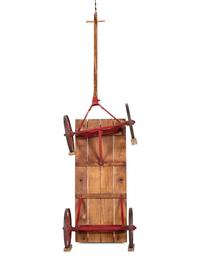 A 'Wagner Coaster' Wooden Advertising Wagon