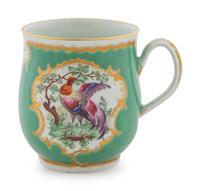 A Worcester Porcelain Cup — C. 1770