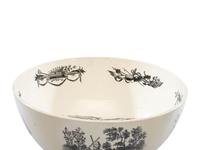 A Liverpool Transfer-Printed Creamware Punch Bowl with George Washington and Benjamin Franklin