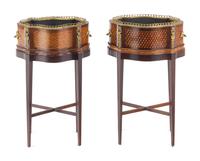 A Pair of Napoleon III Style Jardinières and Stands