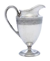 An American Silver Water Pitcher