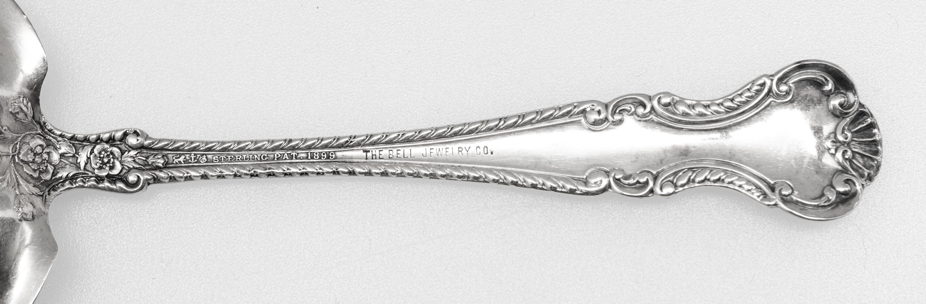 A Collection of Eight Silver Bonbon Spoons