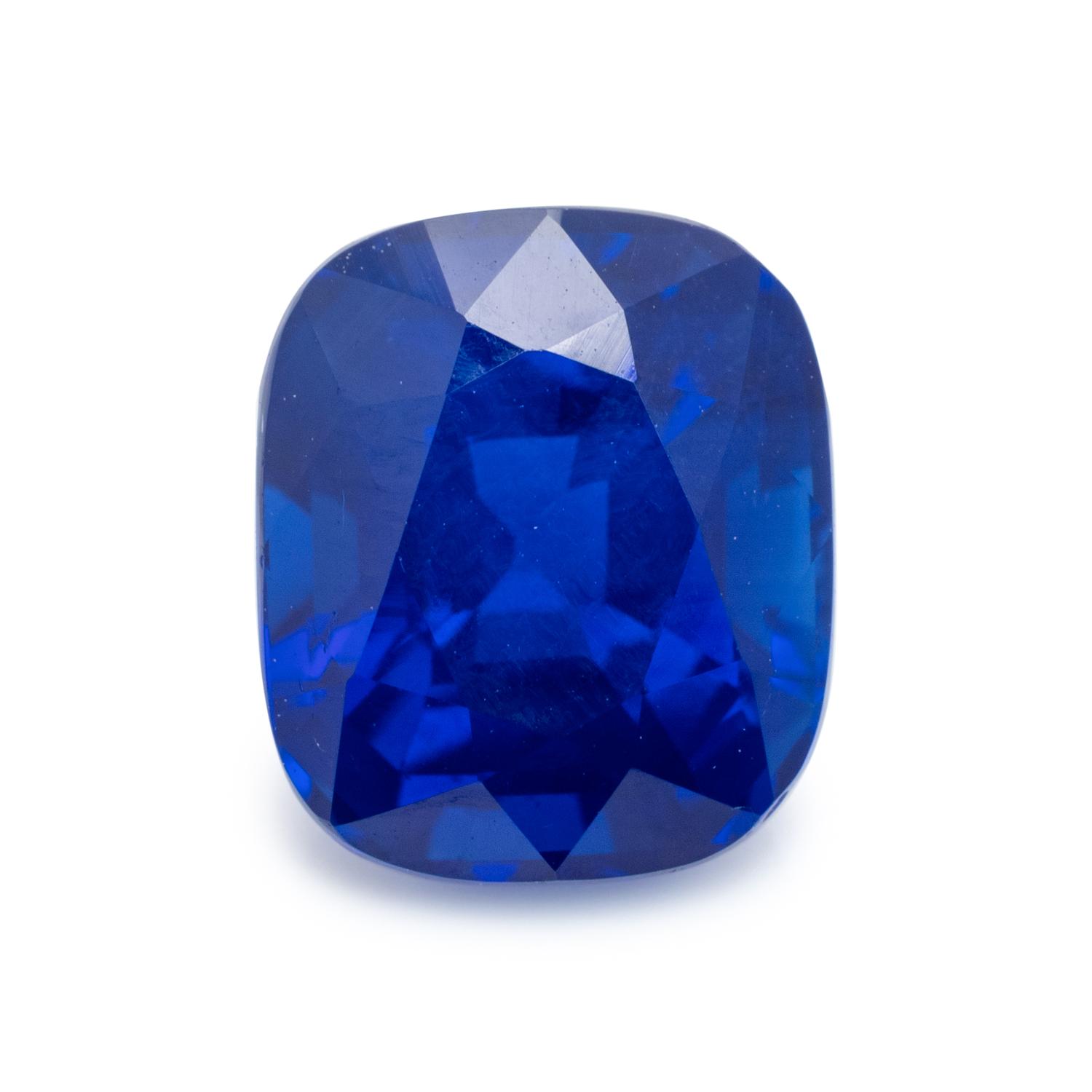 LOOSE 2.89 CARAT CUSHION CUT SAPPHIRE