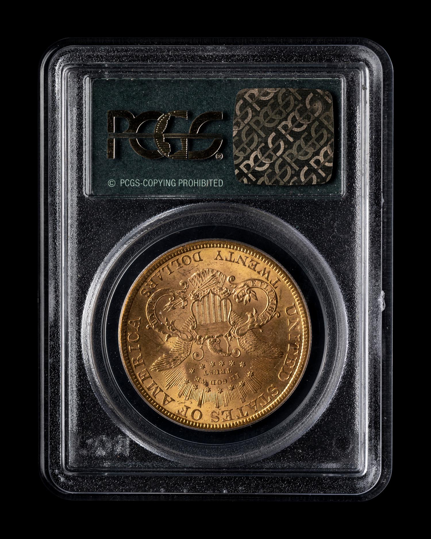 A 1900 Liberty Head $20 Gold Coin (PCGS MS61)