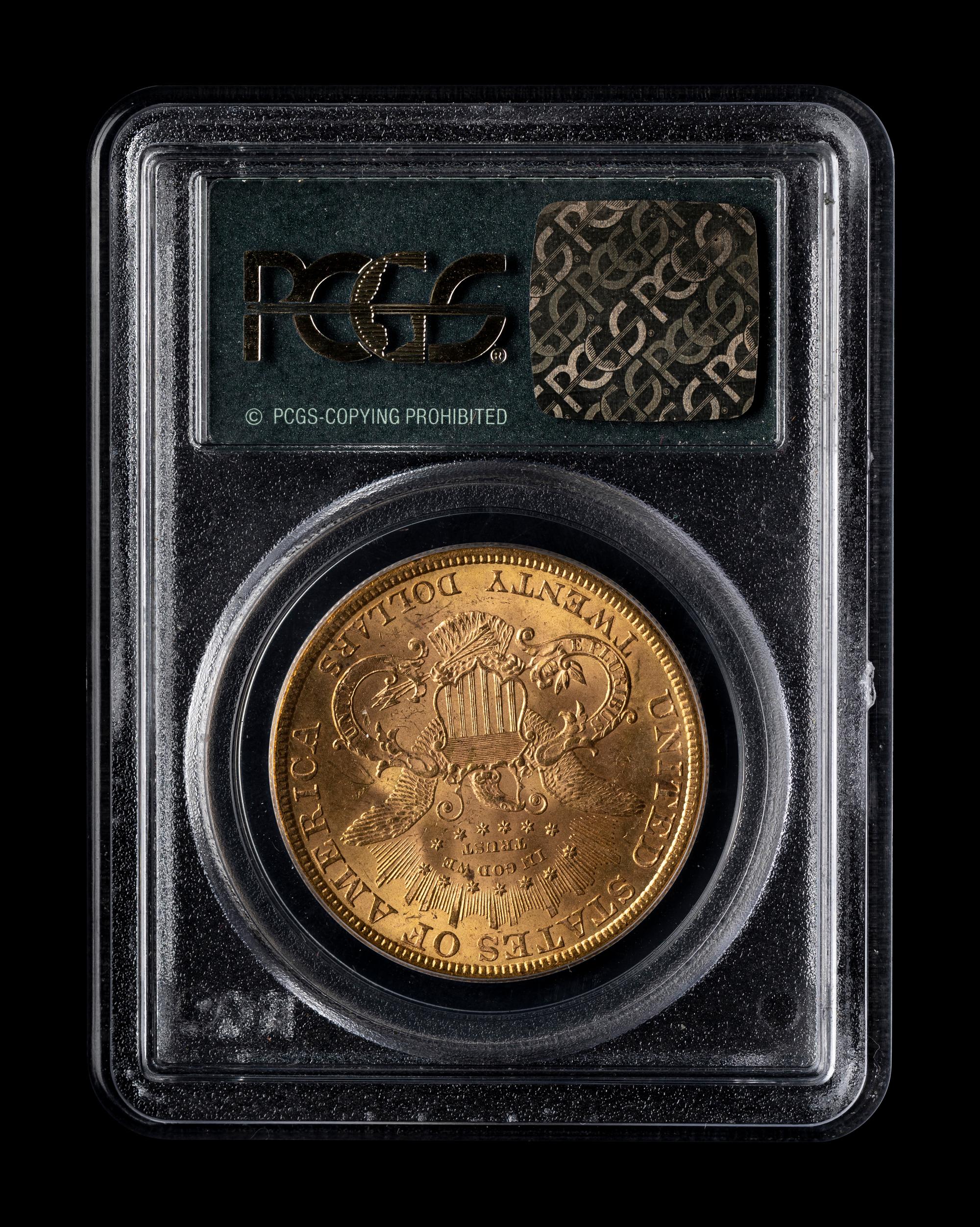 A 1900 Liberty Head $20 Gold Coin (PCGS MS61)
