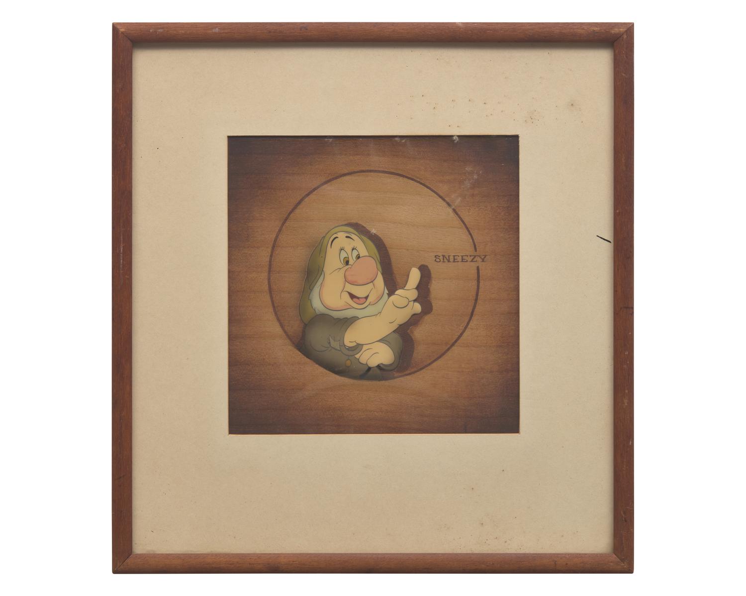 [Children's & Illustrated] [Walt Disney] Original Snow White and the Seven Dwarfs Production Cel
