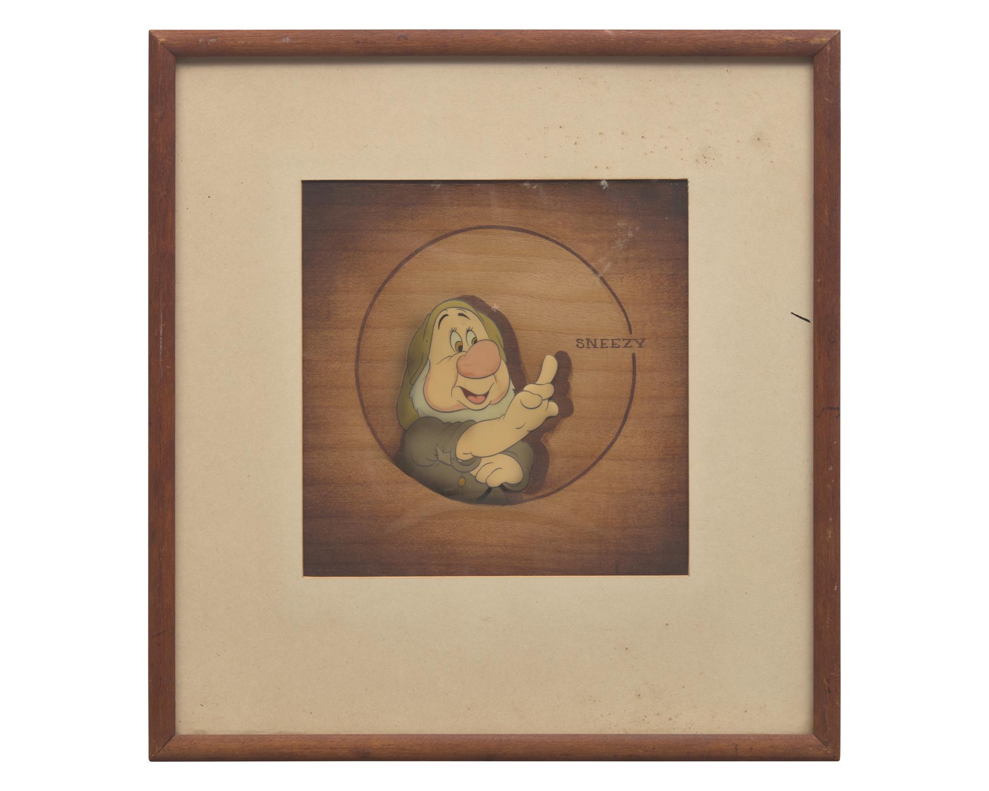 [Children's & Illustrated] [Walt Disney] Original Snow White and the Seven Dwarfs Production Cel