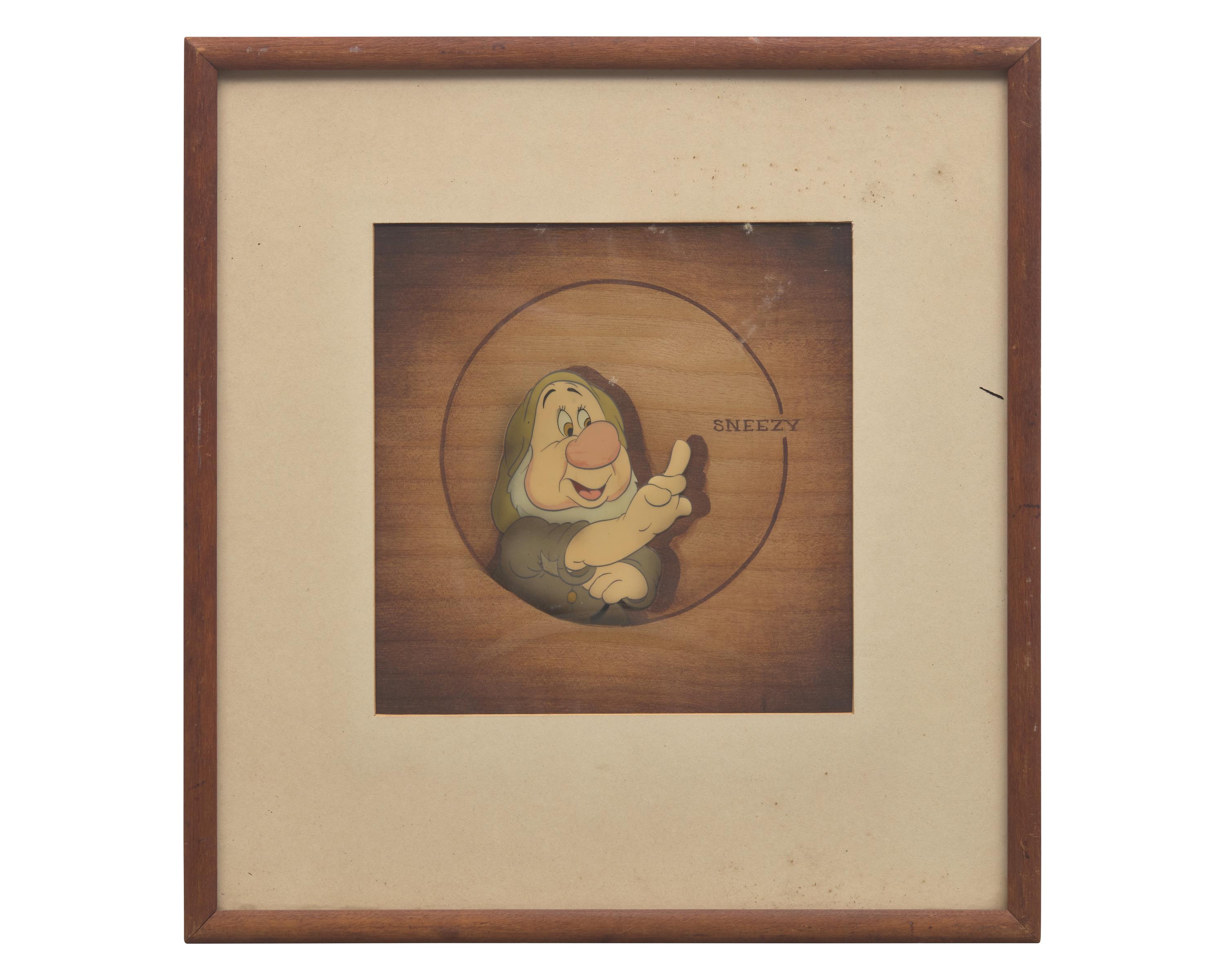[Children's & Illustrated] [Walt Disney] Original Snow White and the Seven Dwarfs Production Cel