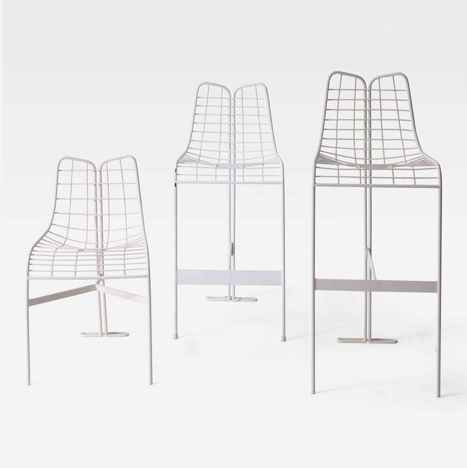 Vladimir Kagan (American, 1927-2016) Three Capricorn Bar Chairs, Vladimir Kagan Design Group, USA, designed 1958, the present lot circa 2009