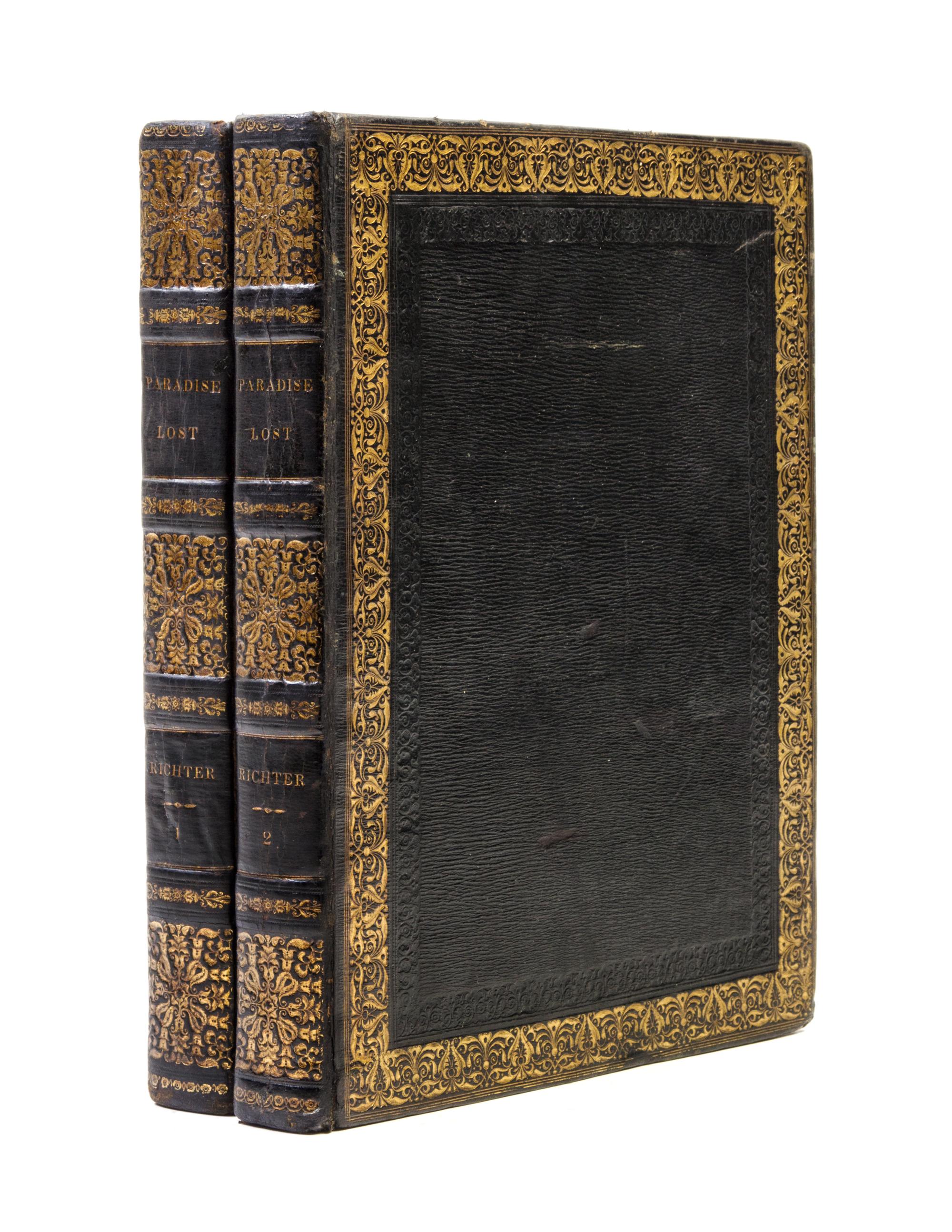 MILTON, JOHN. Paradise Lost: A Poem, in Twelve Books. London, 1794. 2 vols. With 12 plates.