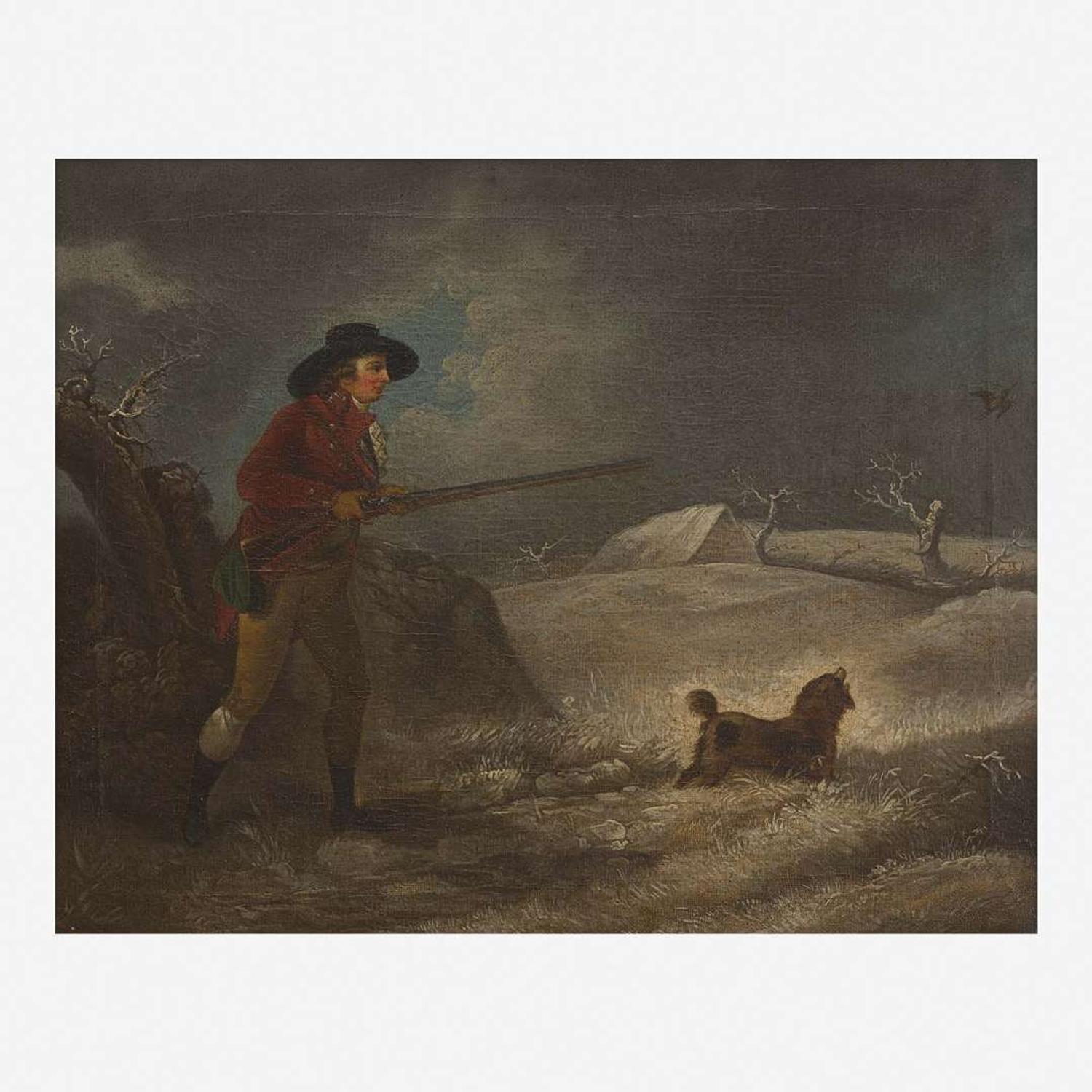 After George Morland (British, 1763–1804) | 19th Century Copies Shooting, Winter; together with A Day's Shooting (A Pair)